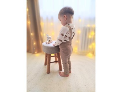 Legíny s trakmi jednofarebné