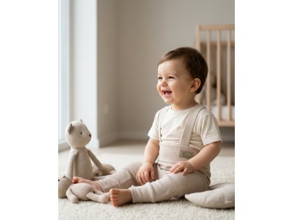 Legíny s trakmi jednofarebné