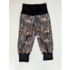 Softshellové nohavice s fleecom zvieratká