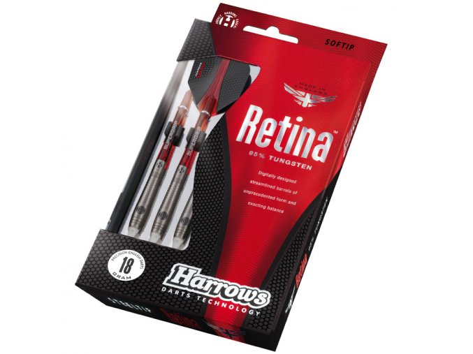 Šipky Harrows Retina softip