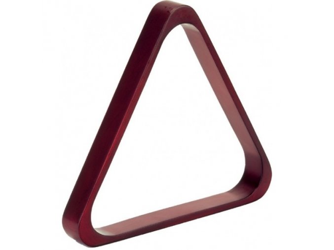 Kulečníkový trojúhelník dřevěný De Luxe mahagon