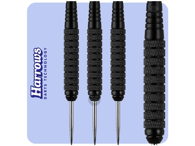 pub darts steel tip black 20 knurled