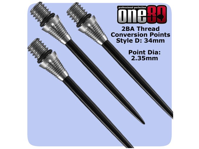 one80 normal conversion point black d