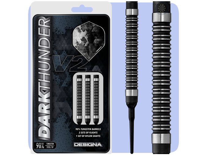 designa dark thunder darts v2 softtip base