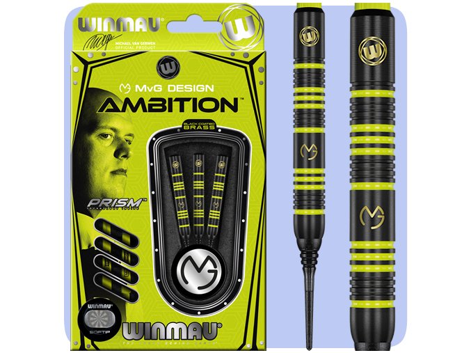 winmau mvg ambition darts soft 2237 base