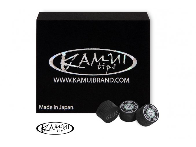 slip on cue tip kamui black 12 mm super soft