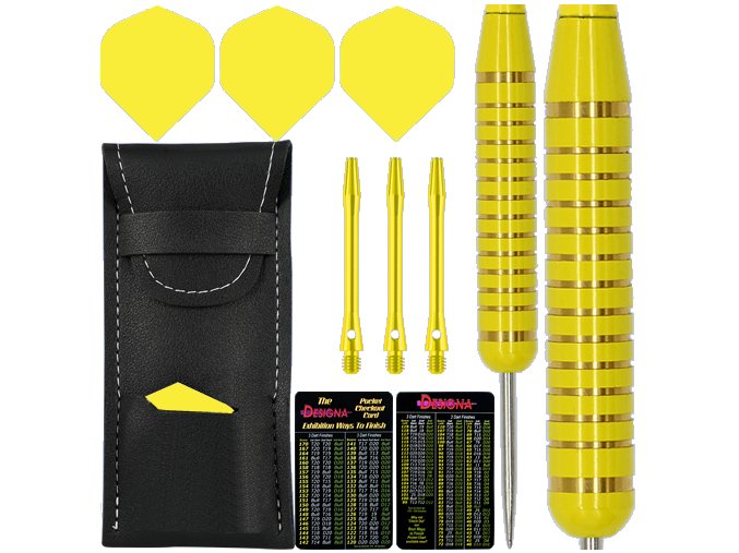 designa serpent steel darts yellow base