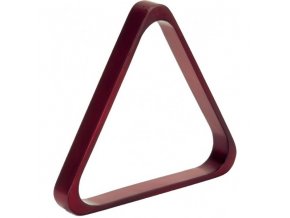 Kulečníkový trojúhelník dřevěný De Luxe mahagon