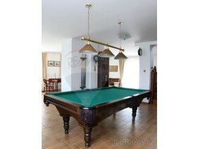 KULEČNÍKOVÝ STŮL POOL 8FT MASIV, BŘIDLICE