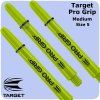 target pro grip shafts lime green medium