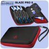 harrows blaze pro6 dart wallet red