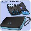 harrows blaze pro6 dart wallet aqua