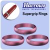harrows supergrip spare rings pink