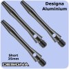 designa aluminium shafts gun metal short
