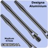 designa aluminium shafts gun metal medium