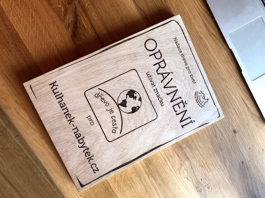 Kulhanek-nabytek.cz je hrdým nositelem značky Dřevo je cesta