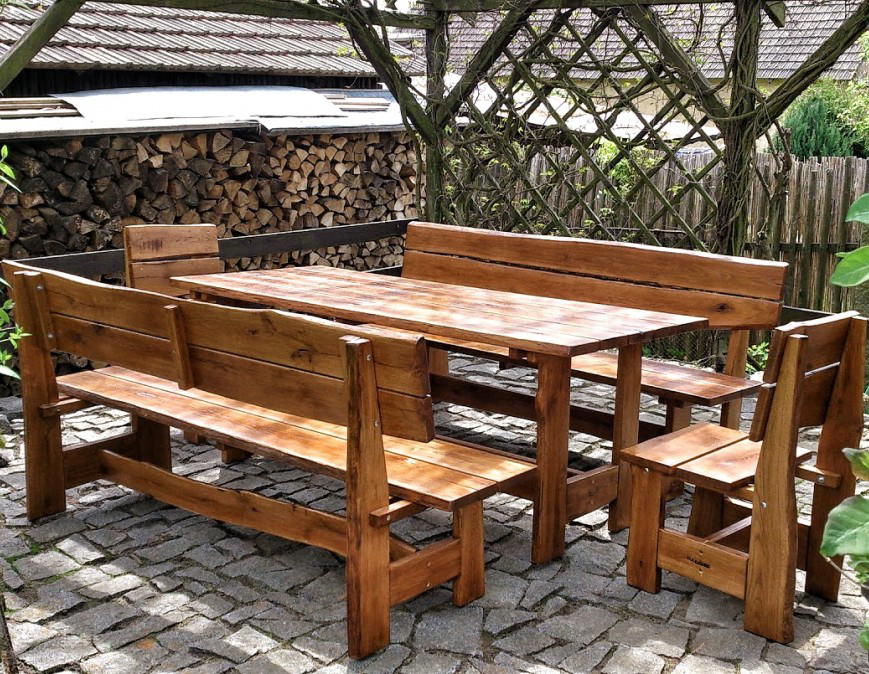Sestava zahradního nábytku do Jihlavy - Vysočina