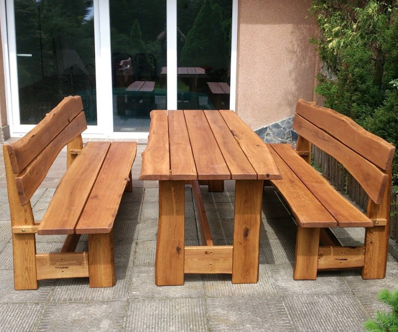 Zahradní sestava - rustikální dub - Praha
