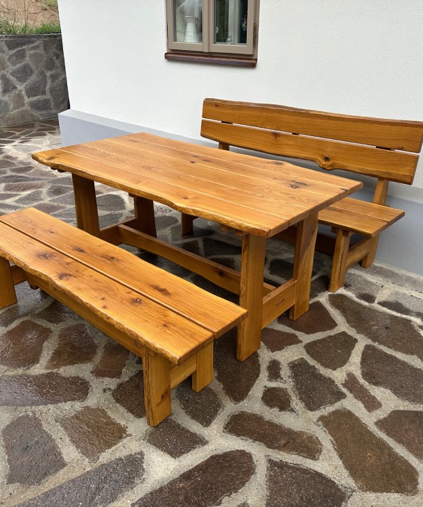 Rustikální dubová sestava - kraj Vysočina