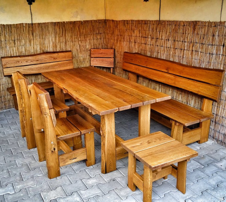 Zahradní nábytek z masivu - Teplice