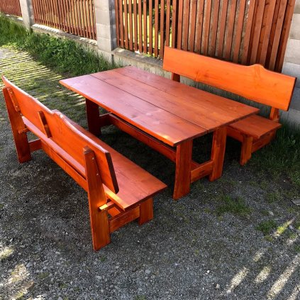 Rustikální smrková sestava