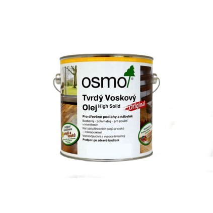 OSMO 3062 Tvrdý voskový olej, Mat matný efekt