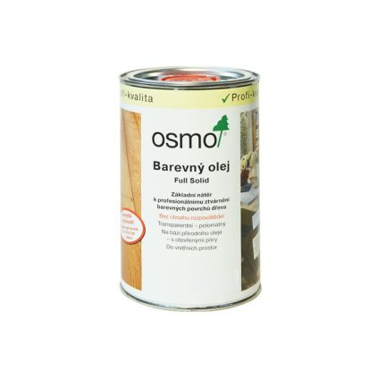 OSMO 5411 Barev.olej/profi/ Bílá NN SLEVA 50%; pouze pro padov