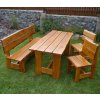 Zahradní dubový nábytek
