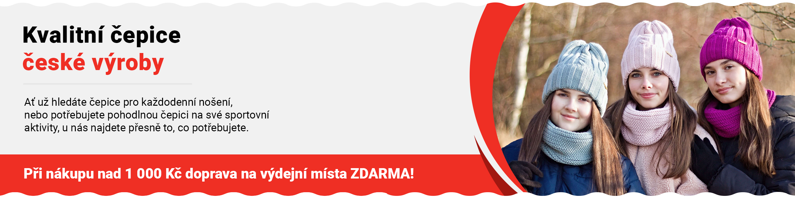 PLETEX bavlněné čepice