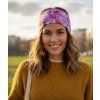 Bavlněná čelenka - Pink - 23