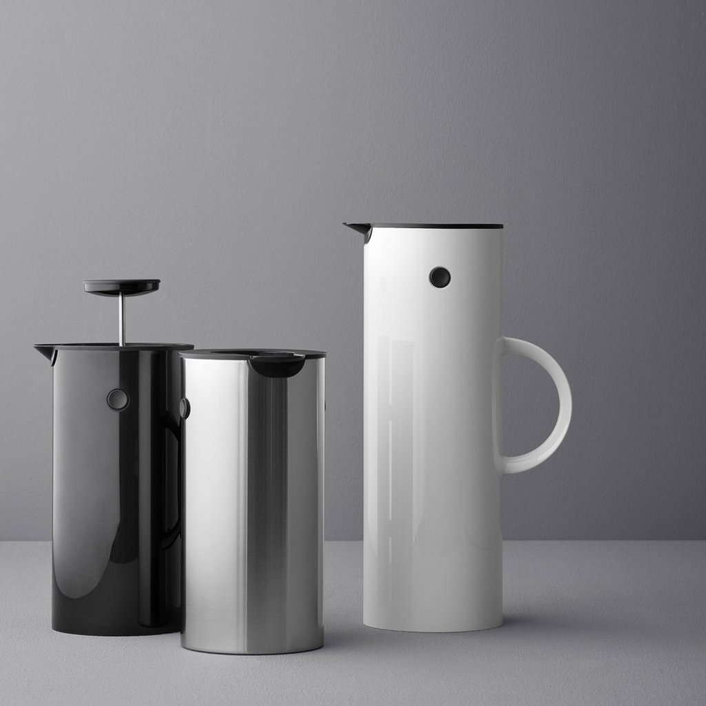 Isolierkanne EM77 1 l, weiß, Stelton