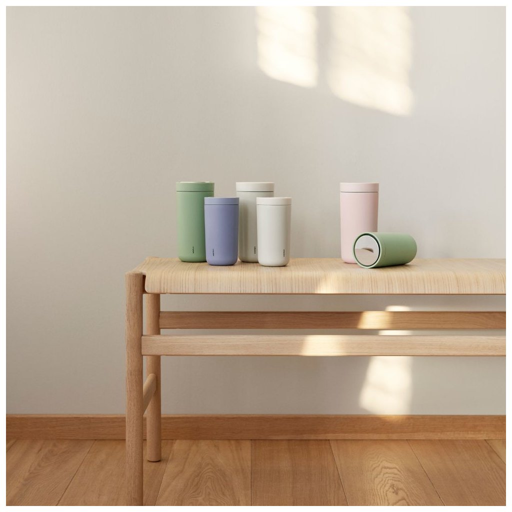 Thermobecher TO GO CLICK 200 ml, zartrosa, Stelton