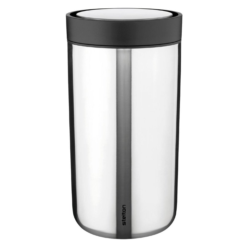 Thermobecher TO GO CLICK 200 ml, Silber, Stelton