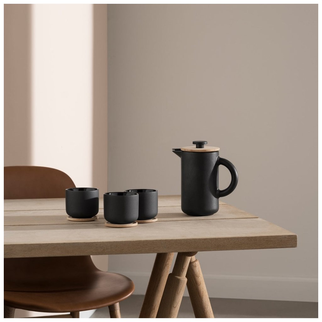 French Press Pressfilterkanne THEO 800 ml, schwarz, Stelton