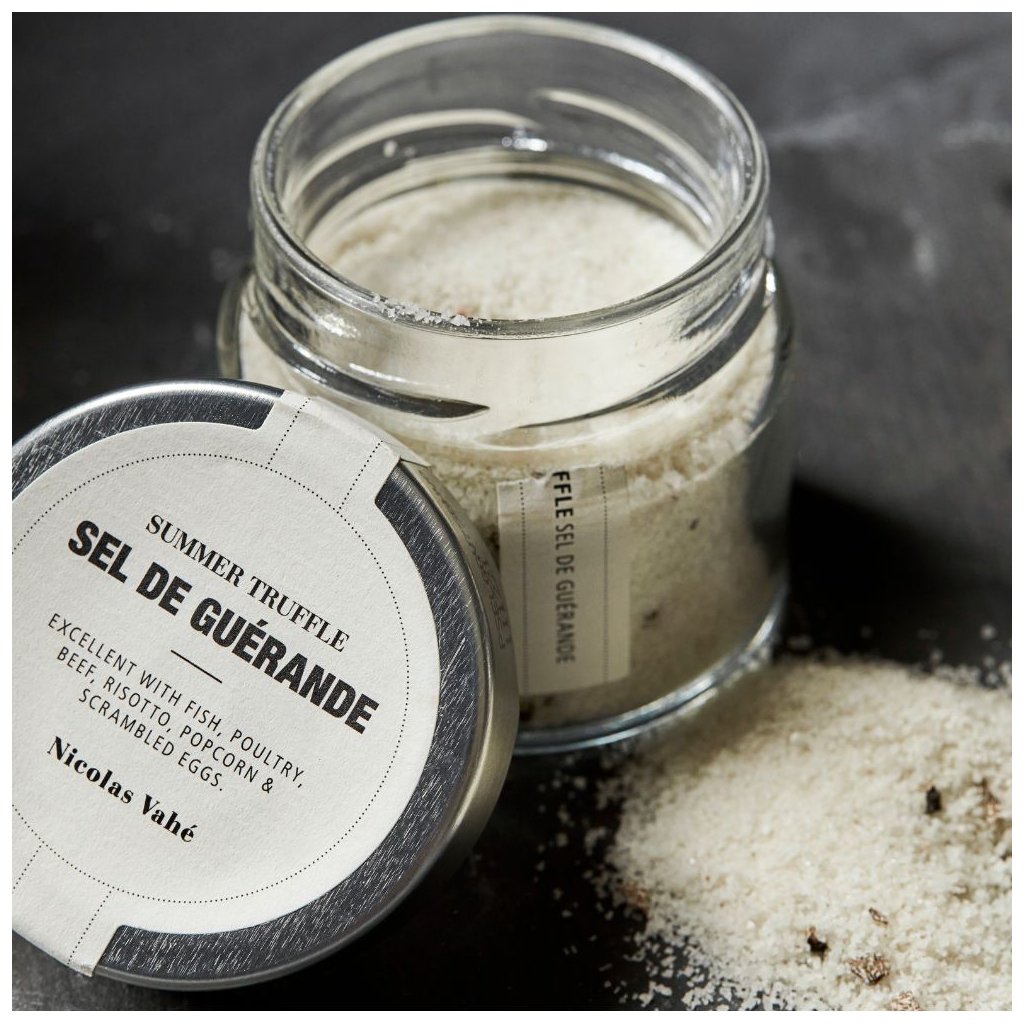 Salz SEL DE GUERÁNDE mit Sommertrüffel 75 g, Nicolas Vahé