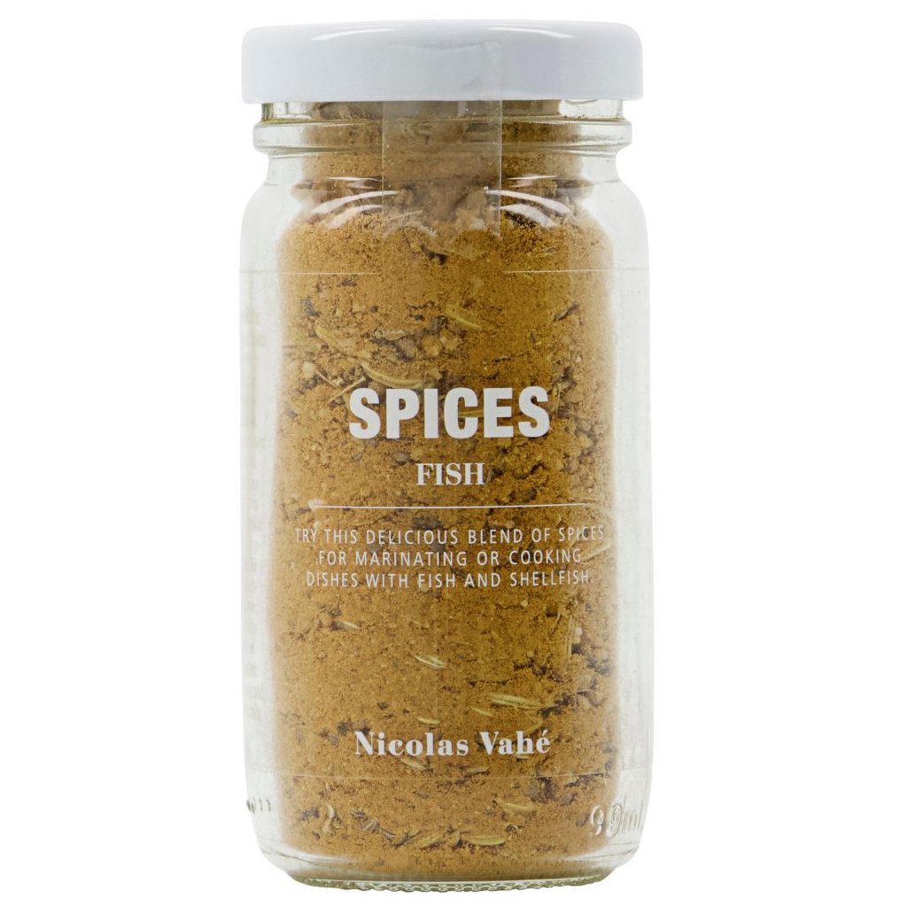 Gewürzmischung für Fisch, Ingwer, Knoblauch & Koriander 55 g, Nicolas Vahé