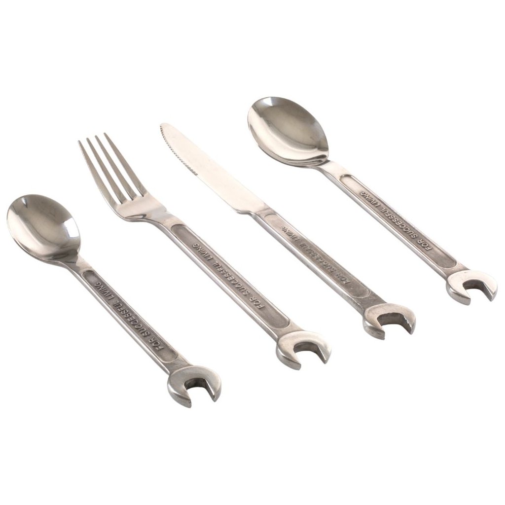 Besteckset MACHINE COLLECTION, 4-teilig, Seletti