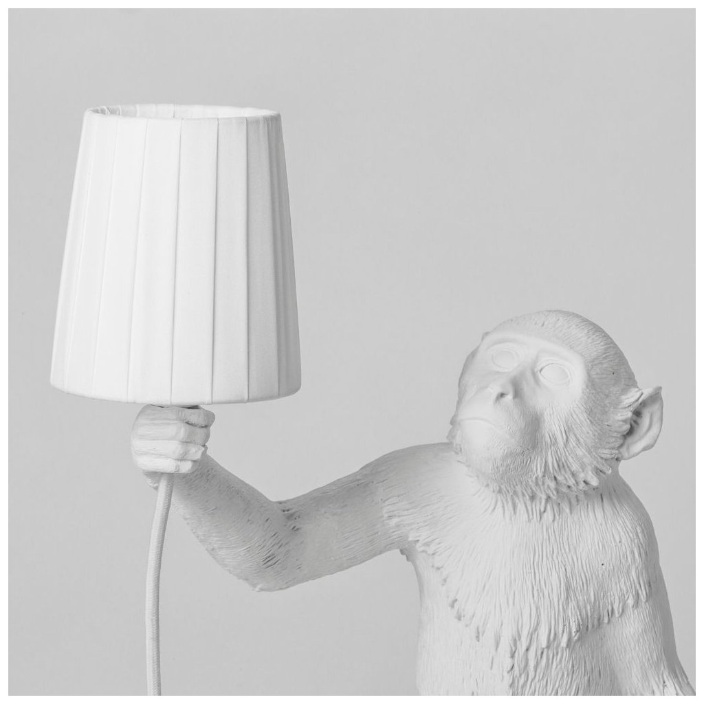 Lampenschirm MONKEY weiß, Seletti