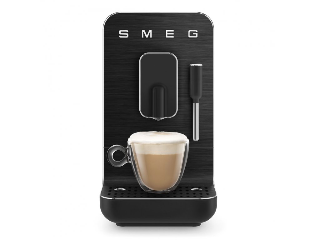 Kaffeevollautomat 50\'S STYLE BCC02FBMEU, matt schwarz, Smeg