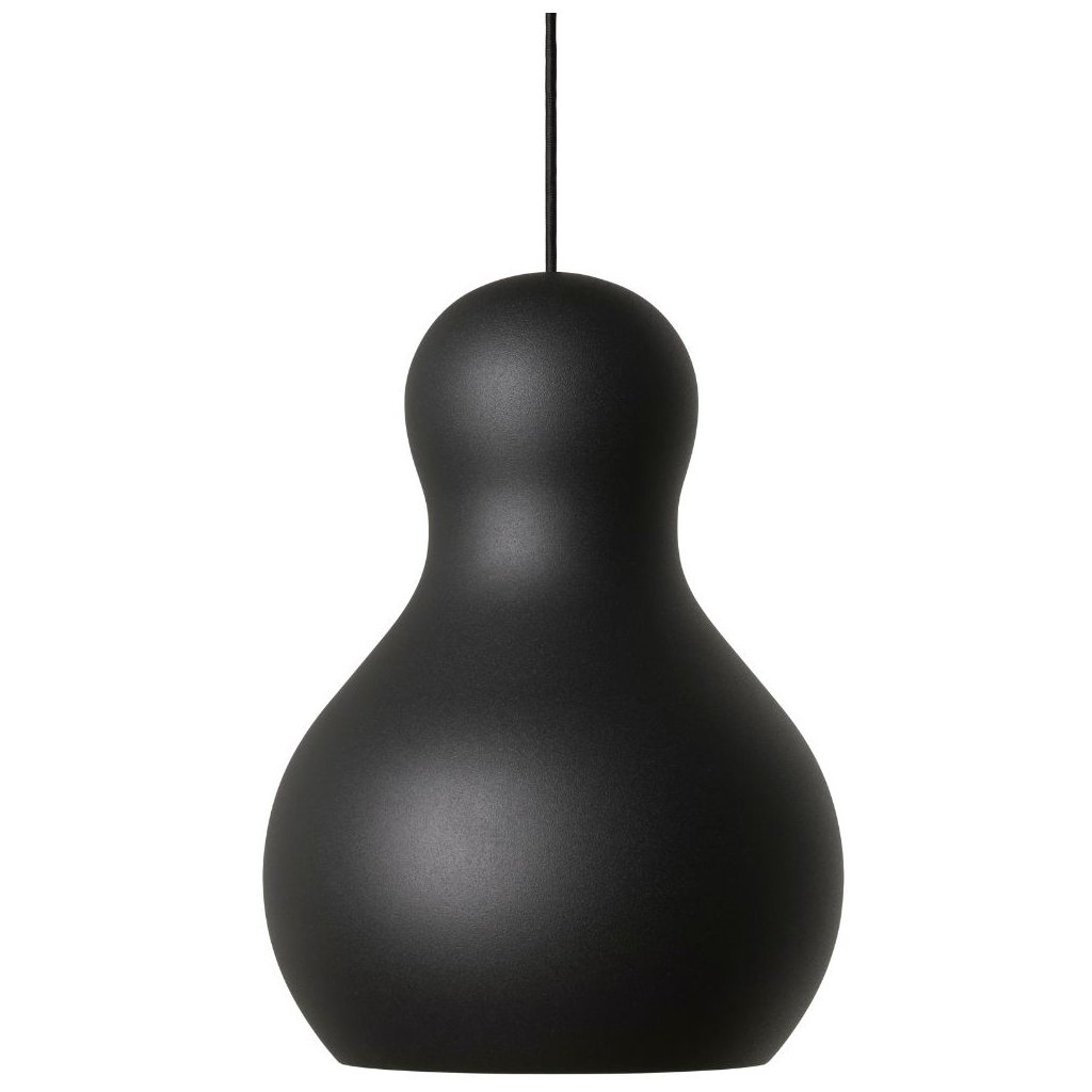 Hängelampe CALABASH 30,5 cm, mattschwarz, Fritz Hansen