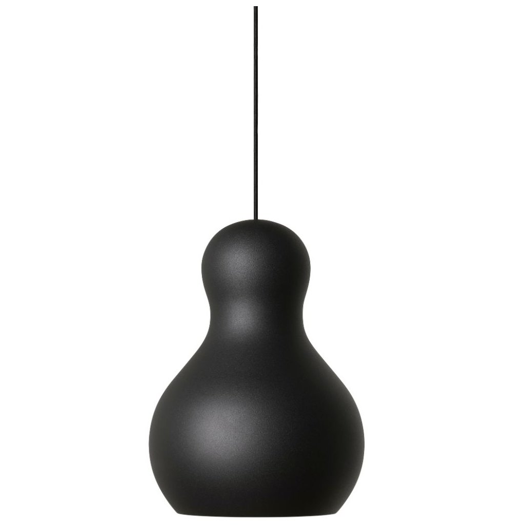 Hängelampe CALABASH 21 cm, mattschwarz, Fritz Hansen