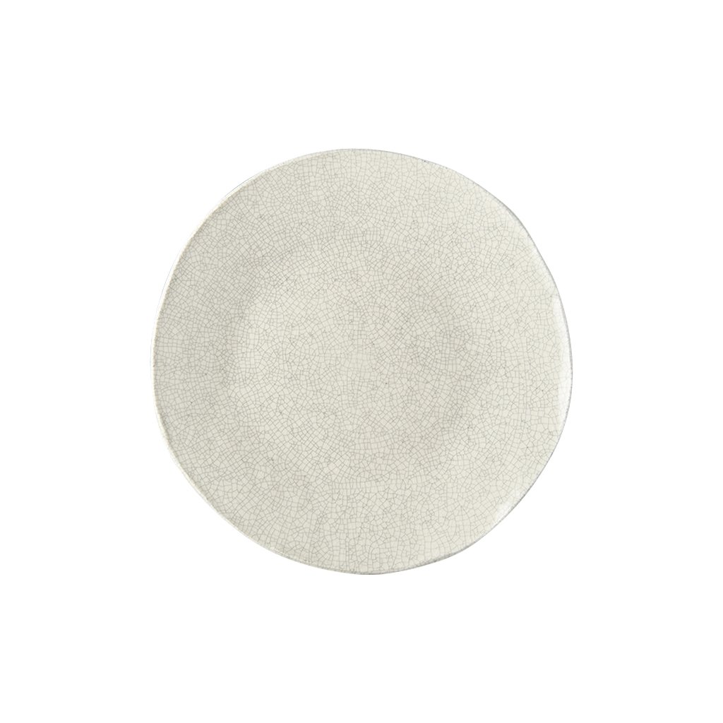 Speiseteller MODERN CRACK 27 cm, beige, Keramik, MIJ