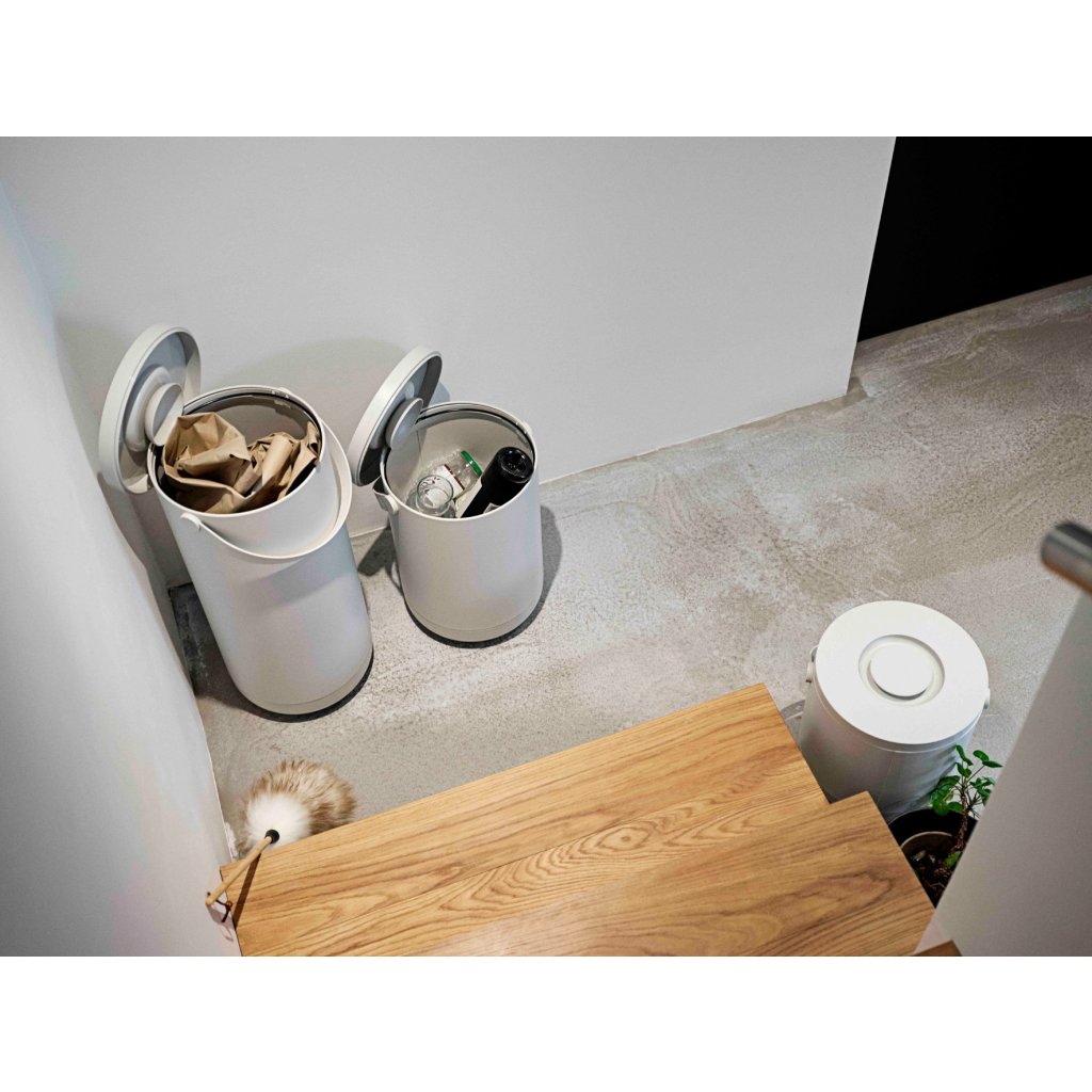 Bio Mülleimer CIRCULAR 15 l, hellgrau, Kunststoff, Zone Dänemark