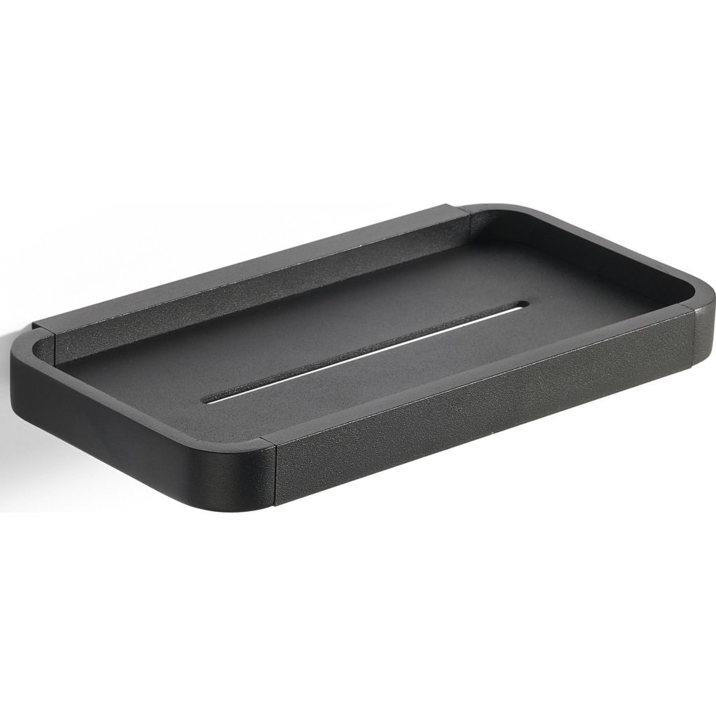Duschkorb RIM 22 cm, schwarz, Aluminium, Zone Dänemark