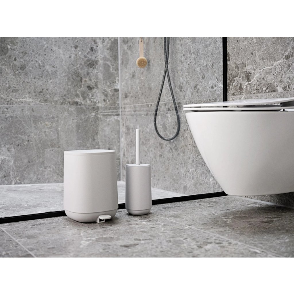 Badezimmer Mülleimer TIME 3 l, hellgrau, Kunststoff, Zone Dänemark