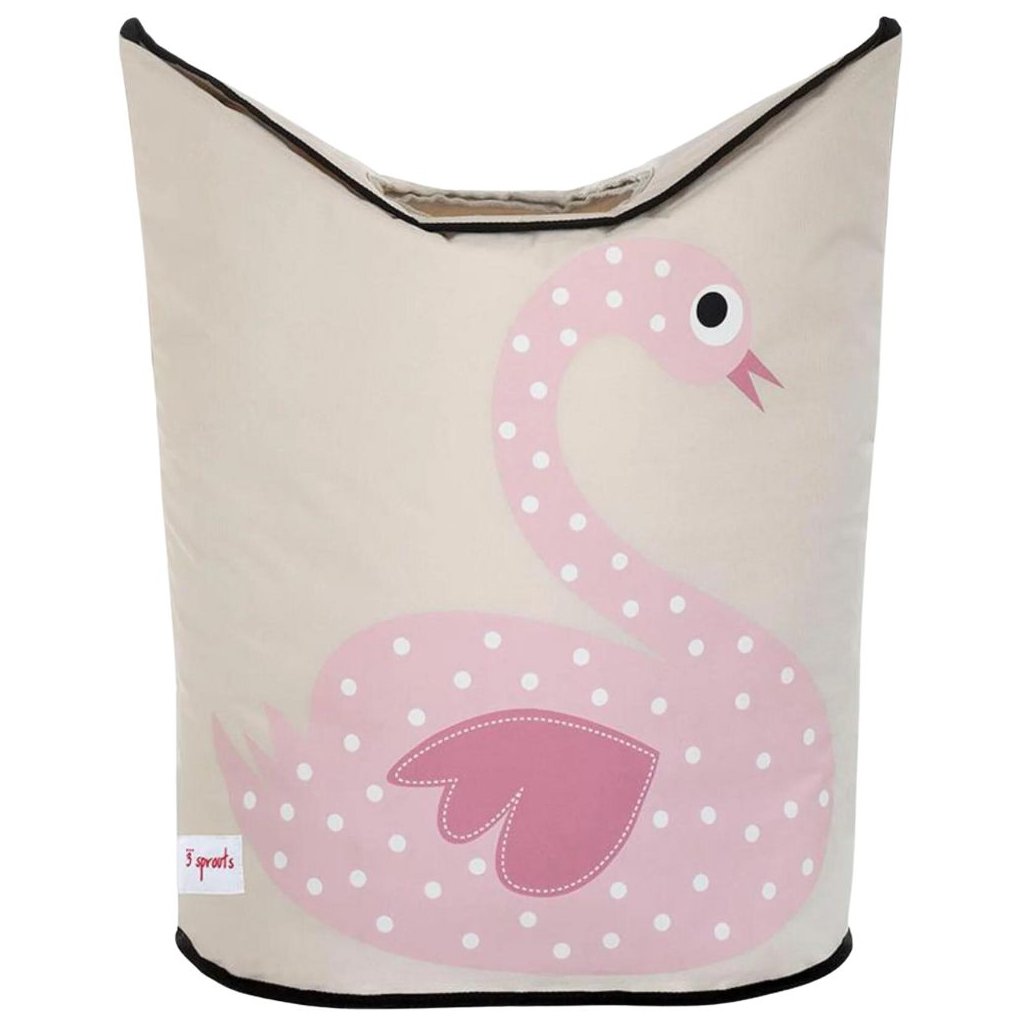Wäschebox SWAN 70 l, beige, 3 Sprouts