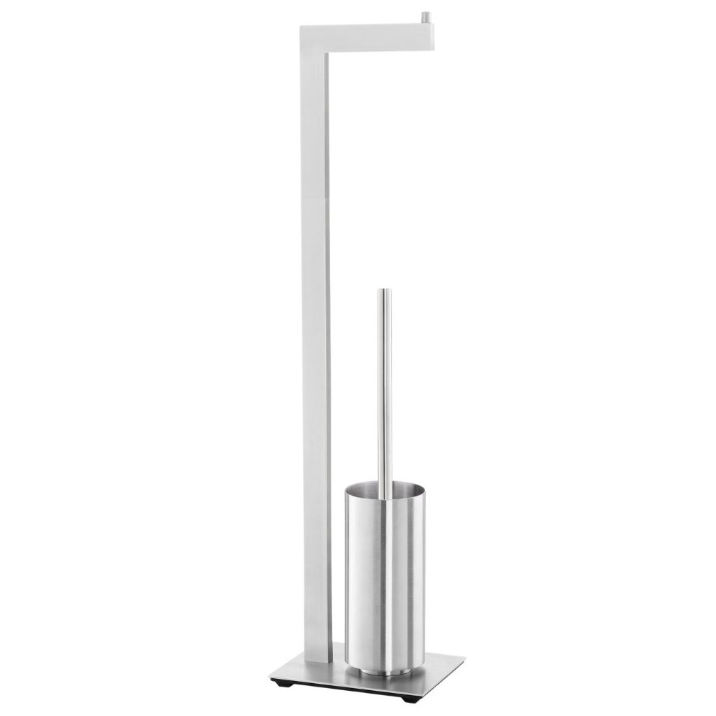 WC-Diener LINEA 72 cm, matt, Edelstahl, Zack