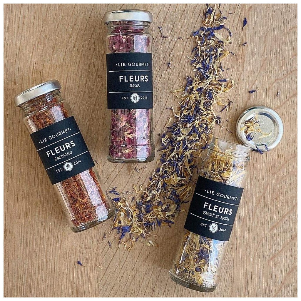 Trockenblumen 6 g, Rosenblütenblätter, Lie Gourmet