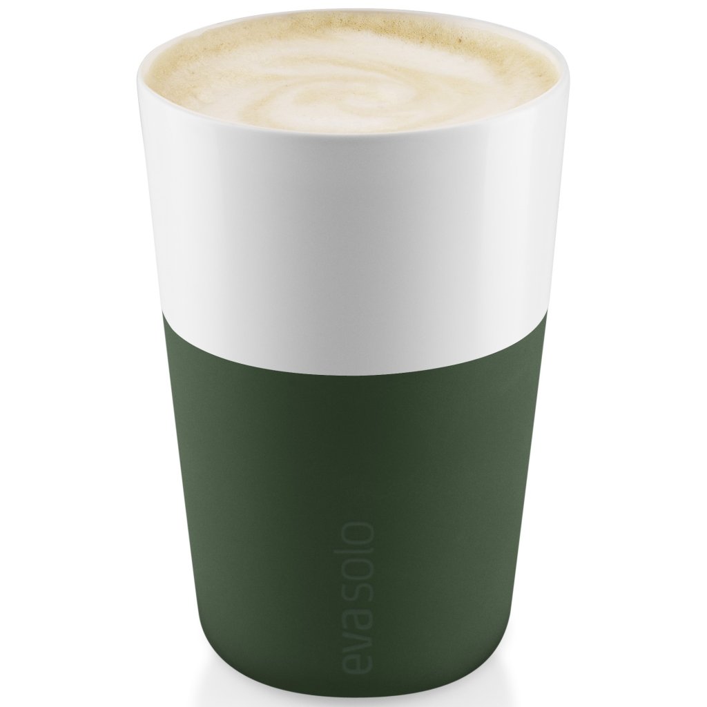 Isolierbecher für Caffé Latte 360 ml, set à 2 st, Smaragd grün, Eva Solo