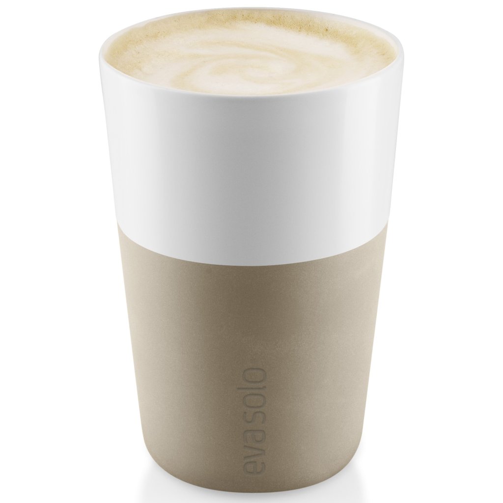Isolierbecher für Caffè Latte 360 ml, set à 2 st, Perlmutt beige, Eva Solo